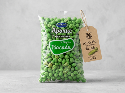 Арахис в глазури со вкусом Васаби